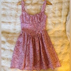 Reformation Daria Linen Dress In Rosin, Brand new, never worn, no flaws.